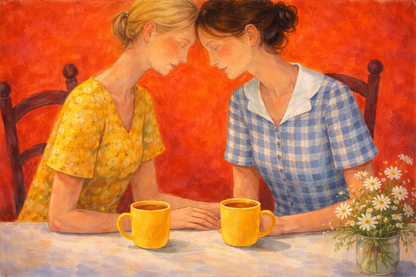 Across Warm Conversations