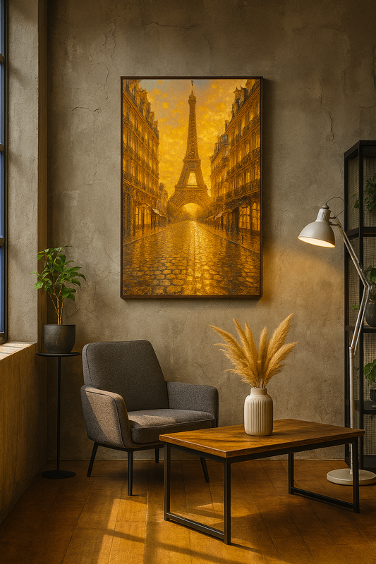 Golden Streets of Paris