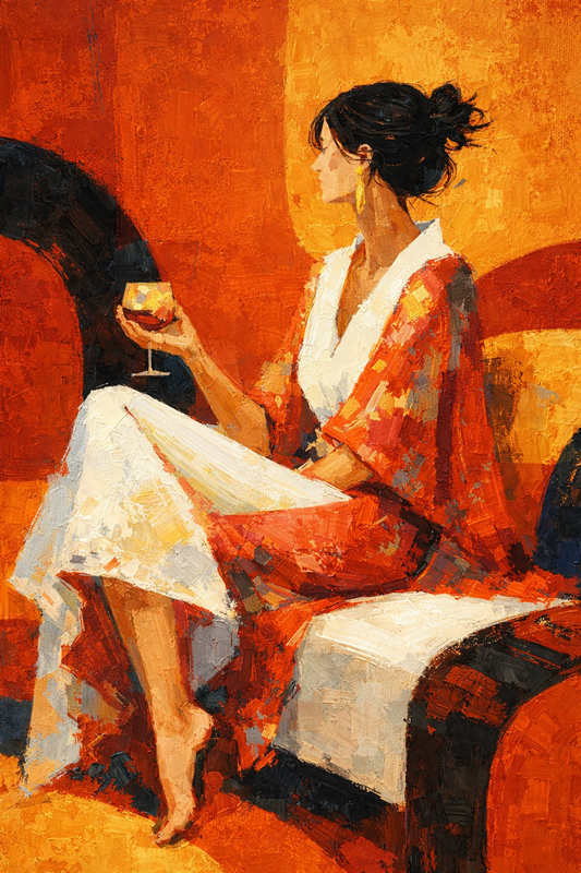 Poised Indulgence